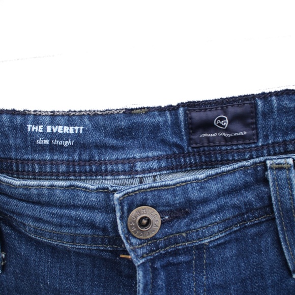 Men's AG Adriano Goldschmied The Everett slim‎ straight jeans Size 34x34 - Picture 6 of 11